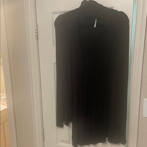 Free People Black Long Sleeve